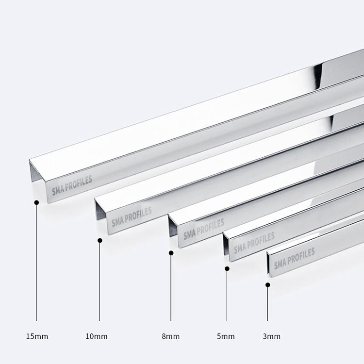 3 stainless steel tile trim 20mm