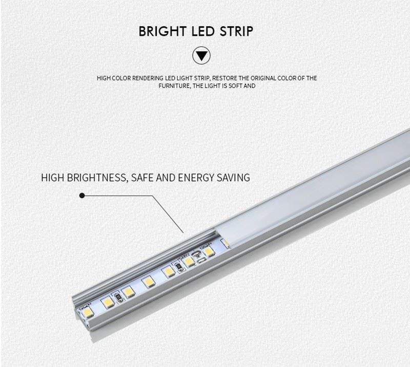 6. led strip lights diffuser