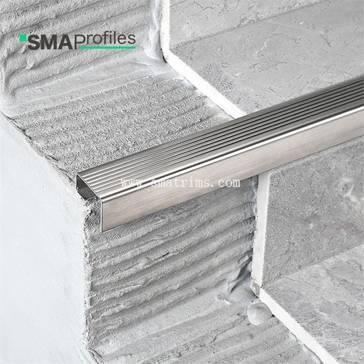 stainless stair non slip profile