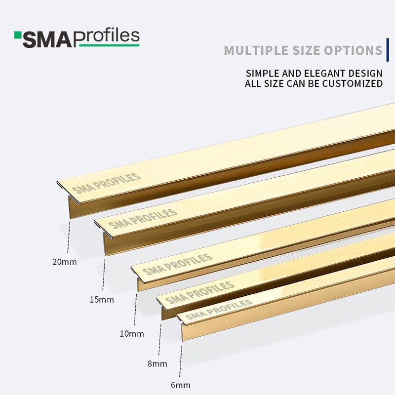 size of t shape profile size of t shape profile